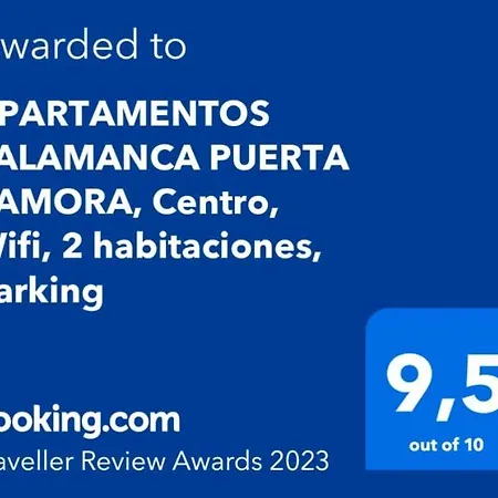 Puerta Zamora, Centro, Wifi, 2 Habitaciones, Parking Apartamento *